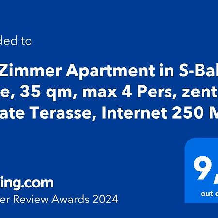 1,5 Zimmer Apartment In S-Bahn Naehe, 35 Qm, Max 4 Pers, Zentral, Private Terasse, Internet 250 Mbit Gärtringen Eksteriør billede